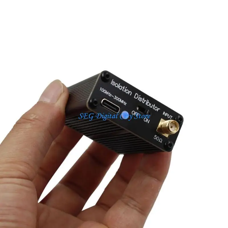 U75B 1 Input 4 Output Splitter Box for RF Radio Antenna GPSDO Splitter
