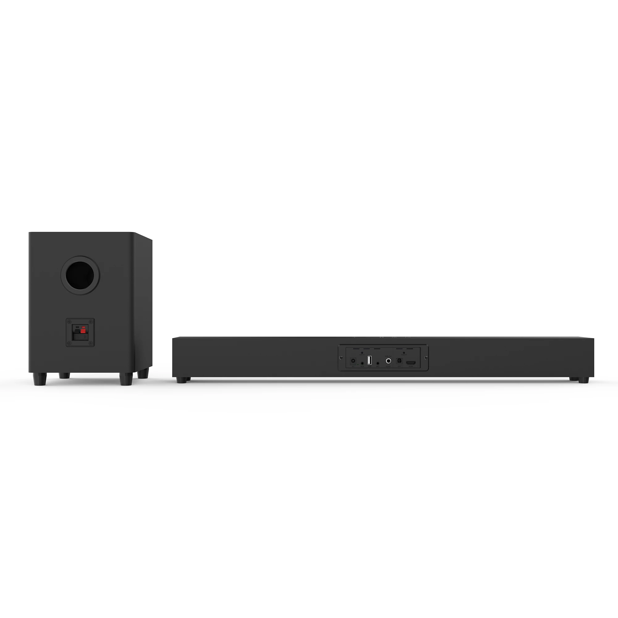 70W BS-65 Soundbar for TV, DSP Remote Control TV Speakers 2.0 Channel &Blue Tooth /AUX Connection for PC/Gaming/Projectors