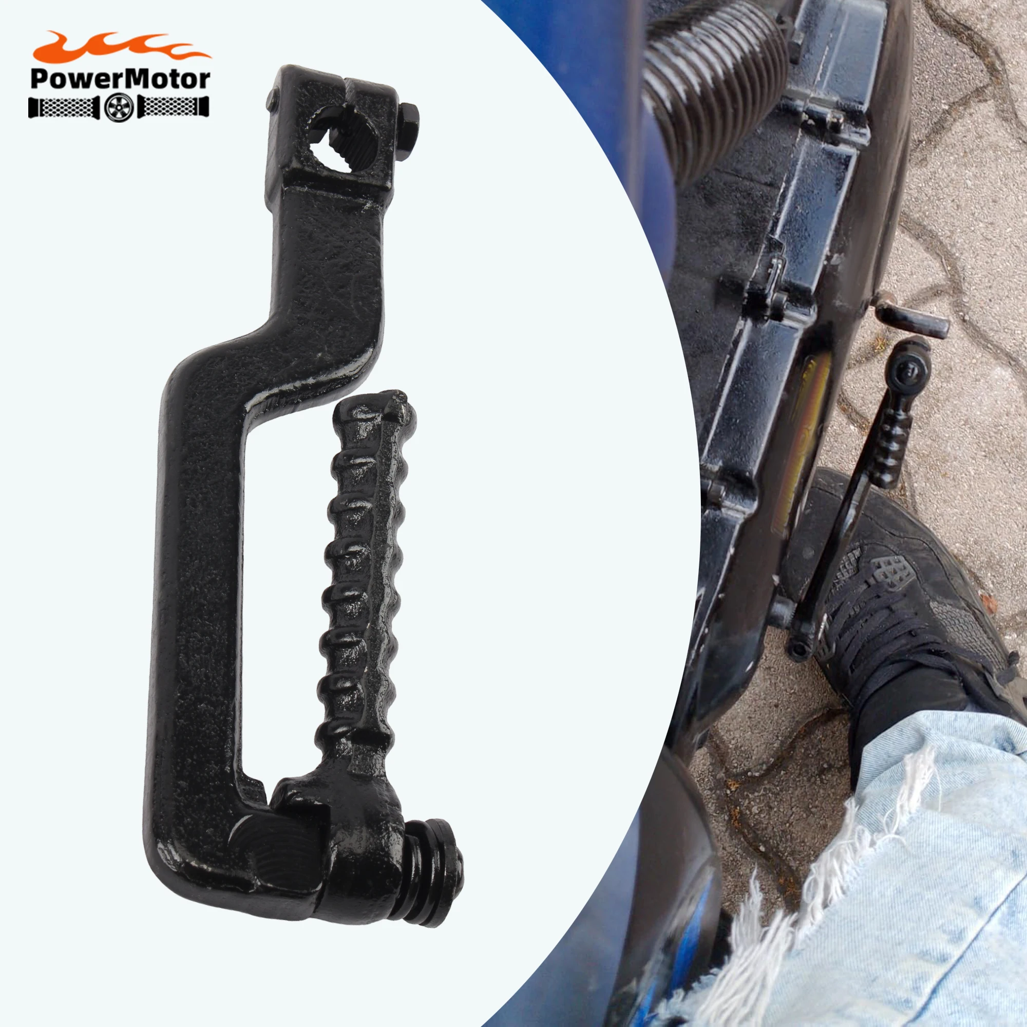 

139QMB Motorcycle Pedal Start Lever For 4 Stroke GY6 50cc 60cc 80cc 150cc Engine Scooters ATVs Moped Replacement Accessories