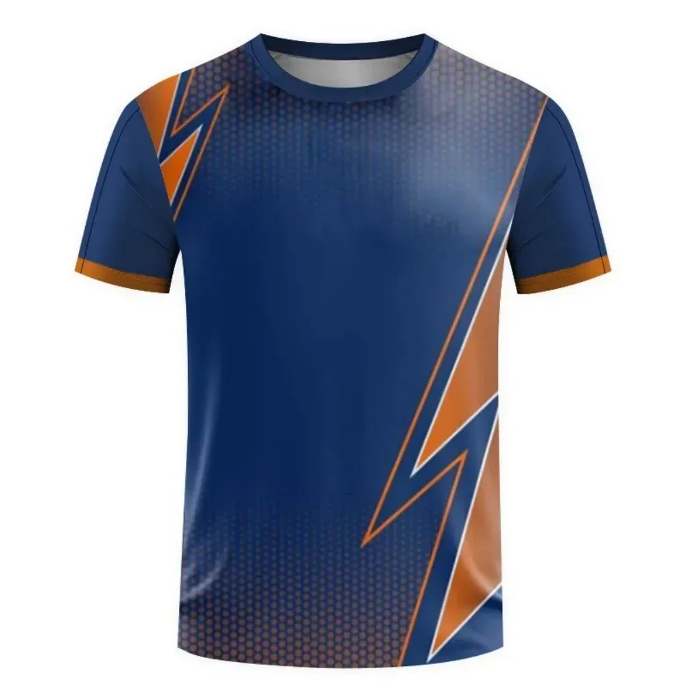 Summer New Breathable Quick Drying Sports T-shirt Fashion Men Women Running Fitness T Shirts Gym Workout Short Sleeve Tee Tops