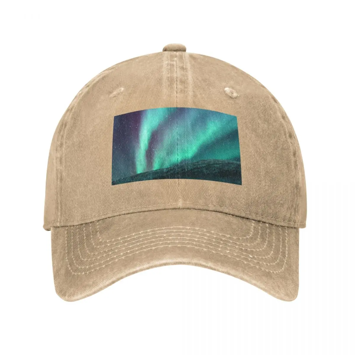 Northern Lights Baseball Cap Beach Bag Military Cap Man Kids Hat Hats Man Women's