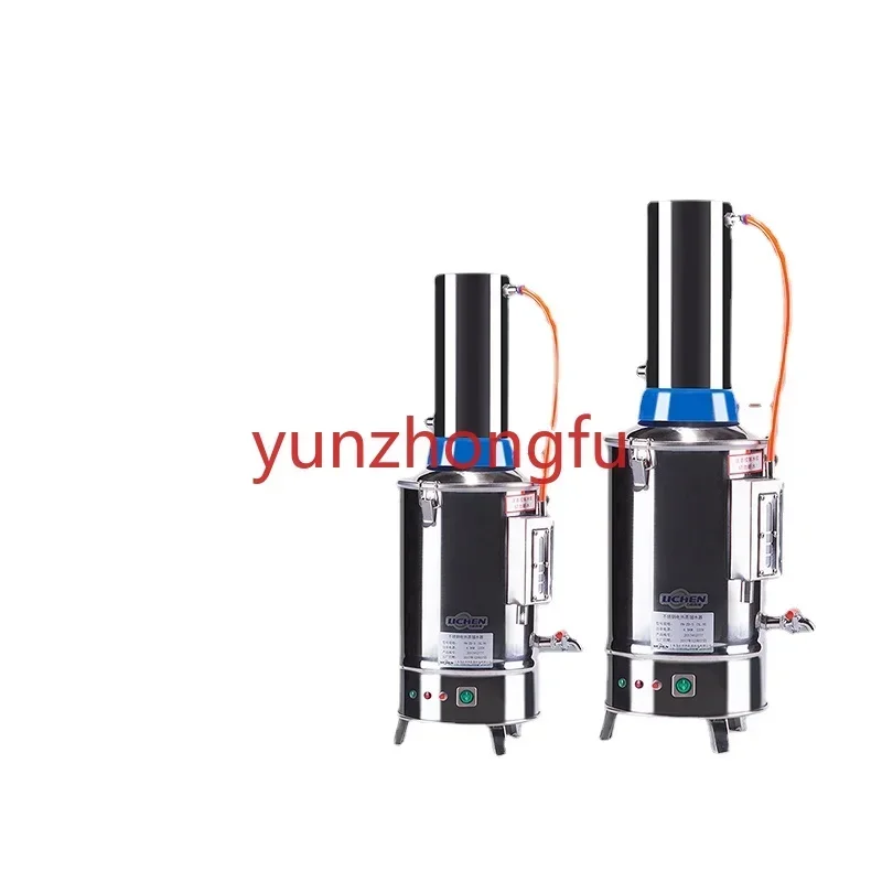 Steel Electrically Heated Distilling Apparatus Automatic Distilled Water Generator Device  Control  Distiller 5L