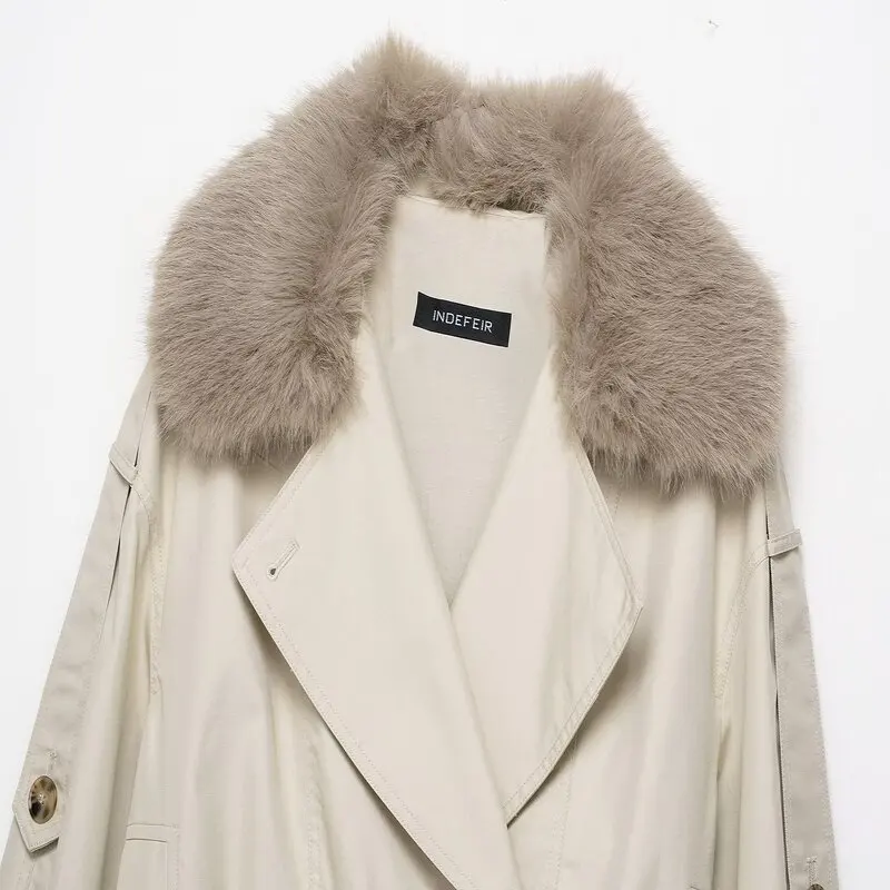 Wasserdichter, lockerer Herbst-Windbreaker für Damen, Faion-Design, neue Ankunfts-Oberbekleidung, Jaet 2025, Herbstkollektion