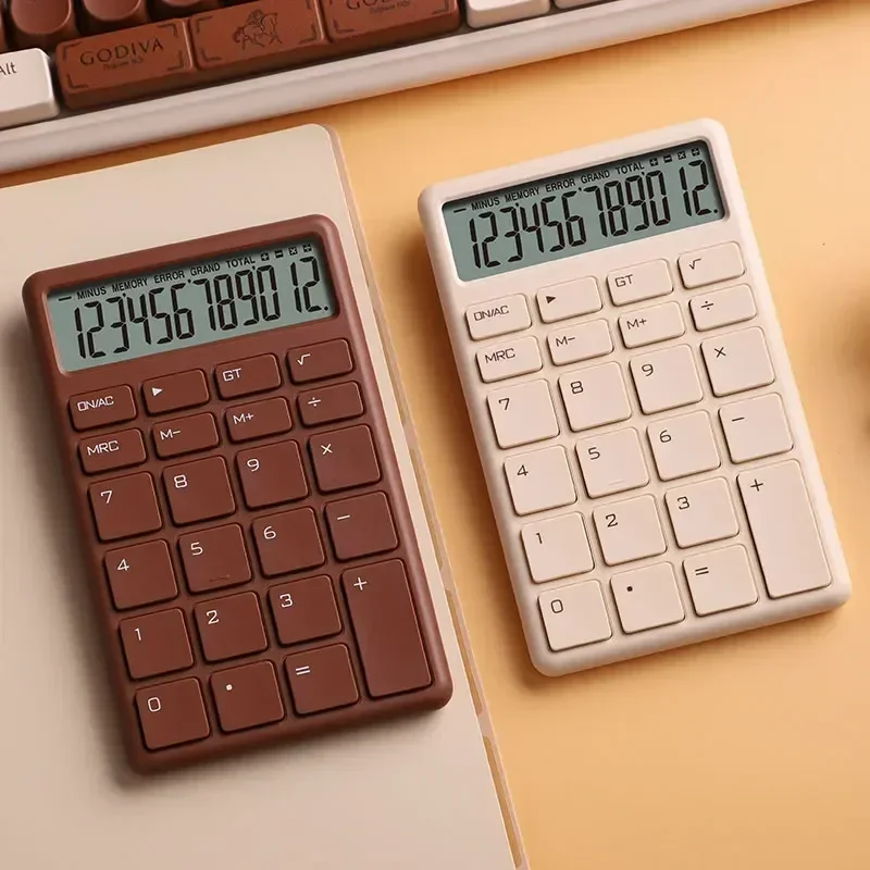 1pc Simple Financial Accounting Student Portable Calculator Small Multifunctional Office School Desktop Stationery