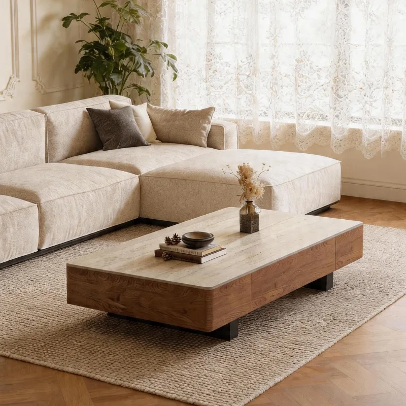 Writing Modern Coffee Table Luxury Living Room Storage Designer Organizer Side Table Standing Mesa Auxiliar Trendy Furniture