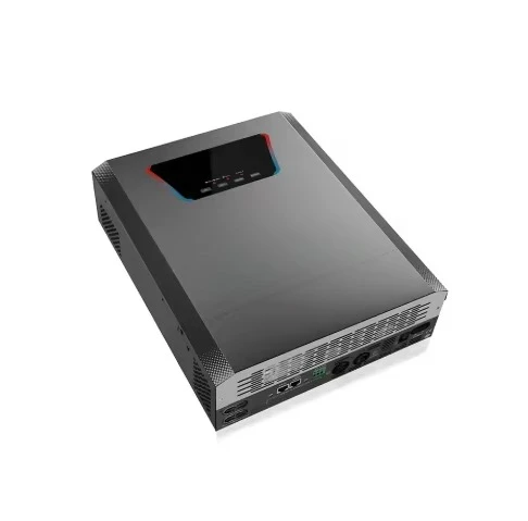 Onduleur hybride solaire à onde sinusoïdale Pure, 1,6 kw, 3kw, 4kw, 6.2W, 11kw, 24V, 48V, hors réseau, avec contrôleur de Charge 100a MPPT