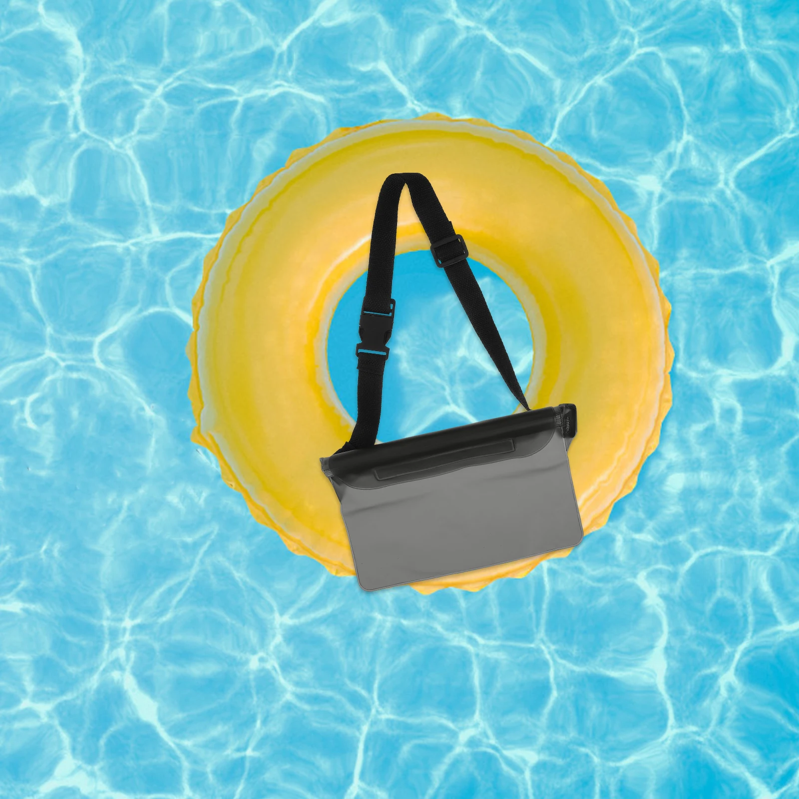 

2Pcs Adjustable Waterproof Pouch Waist Bag Phone Protector Universal Cellphone Case For Swimming And Outdoor Activities