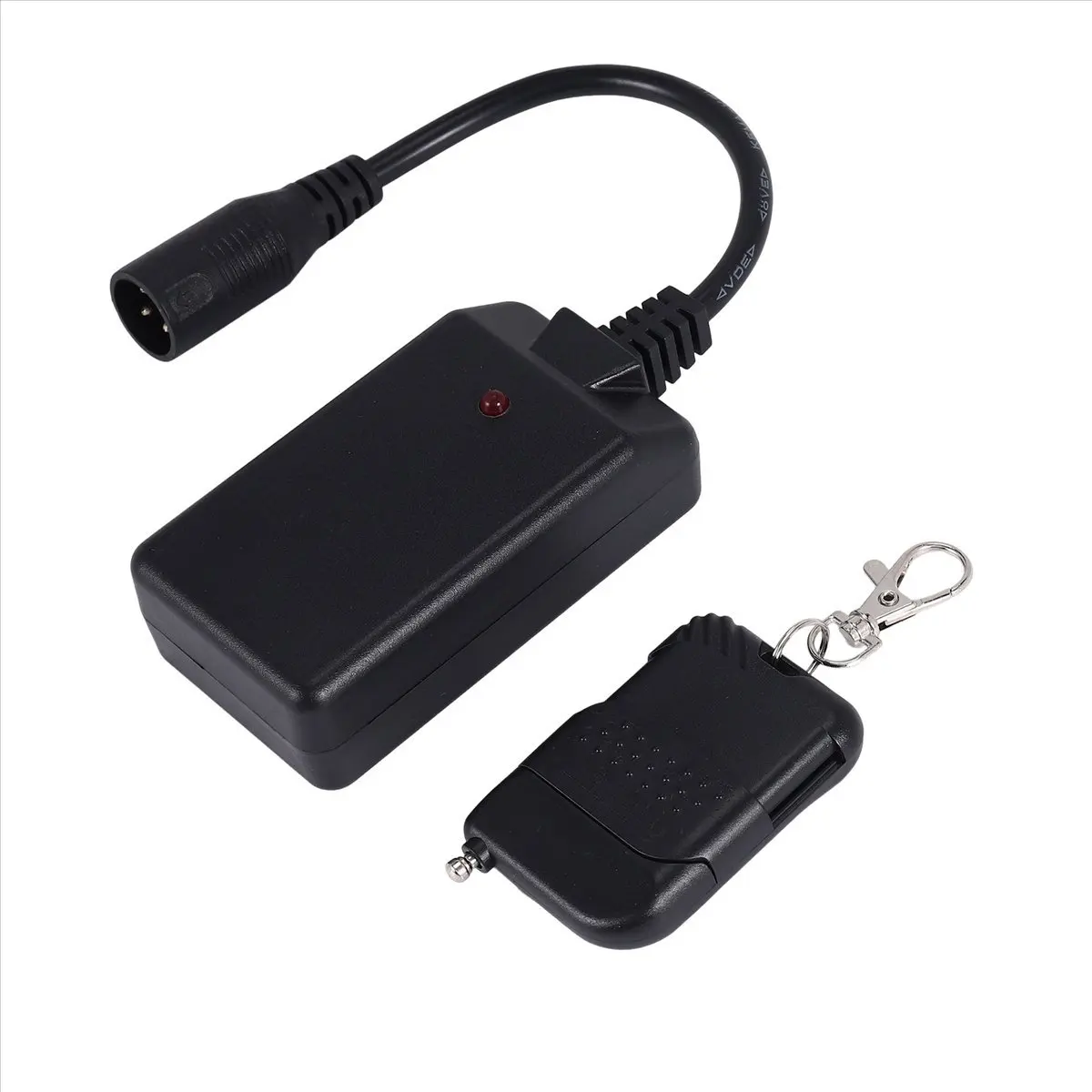 (A60I] Portable 3 Pins XLR Wireless Remote Control Receiver for Smoke Fog Machine DJ Stage Controller Receptor Fogging 400W 900