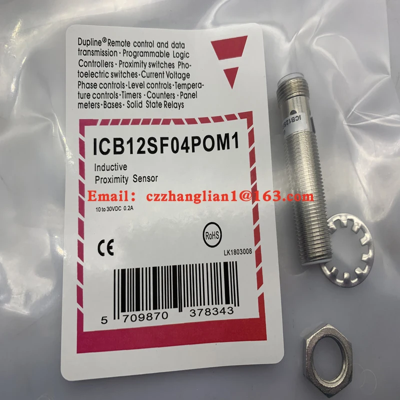 brand new Proximity switch ICB12SF04POM1 ICB12SF04NOM1 ICB12L50F04POM1   Complete models Fast delivery
