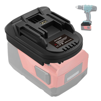 For Converting for Hilti 22V B22 Batteries To for Makita 18V BL1850 BL1860 Batteries with USB Port HLT22MT Battery Converter