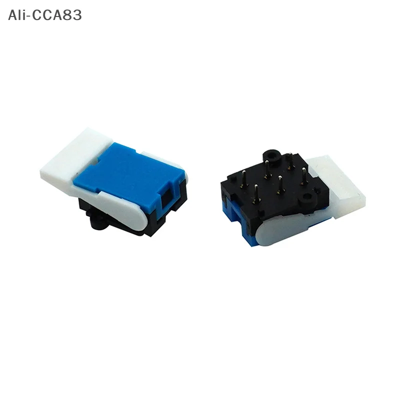 10 stücke Blau Telefon Haken Schalter 6 Pin Intercom Türklingel Schalter Retainer Reed Schalter Klinge Reparatur Teile Für Telefon