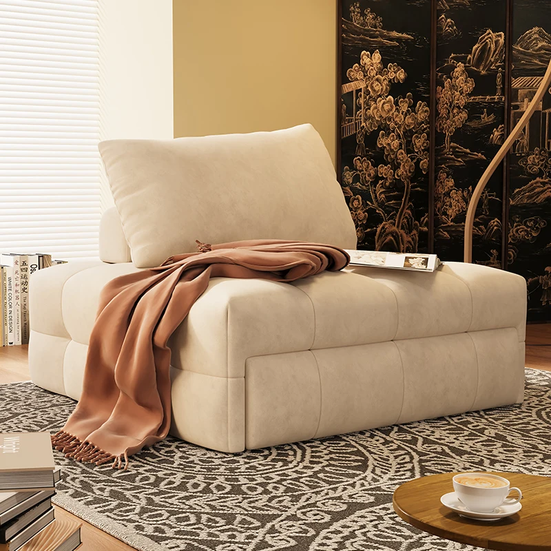 Dining Chairs Living Room Lazy Chair Folding Sofa Bed Foldable Patio Set Furniture Tablets Compressed Armchair Sofabed Chest