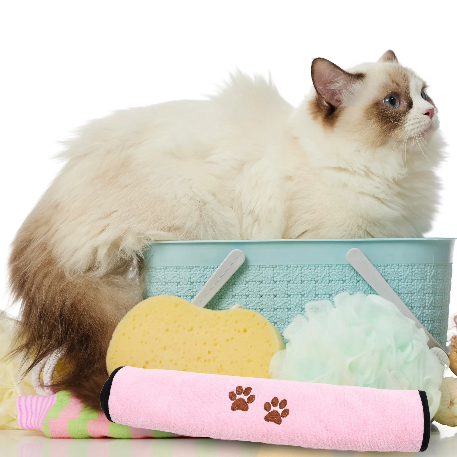 

50x90cm Dog Bath Towel Efficient Water Absorption Fast Dry Fabric No Static Electricity Safe for Sensitive Skin