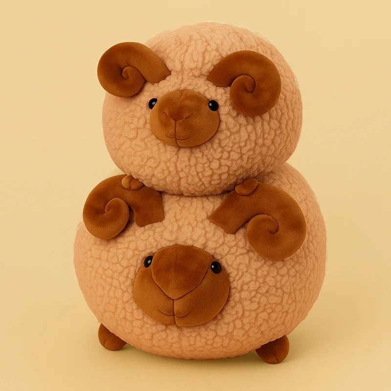 

Premium Fluffy Dudu Sheep Cushion Cozy Home Decor Pillow for Living Room/Bedroom Washable Anti-Slip Budget-Friendly Gift