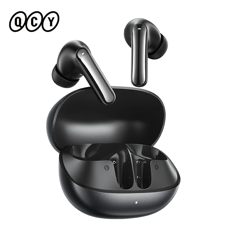 QCY Melobuds N20 BH25HT20A Draadloze Bluetooth 6.0 Oortelefoon -50dB Adaptieve ANC 13mm Drivers Headsets 6 Microfoons HD Gesprekken Oordopjes 40 uur