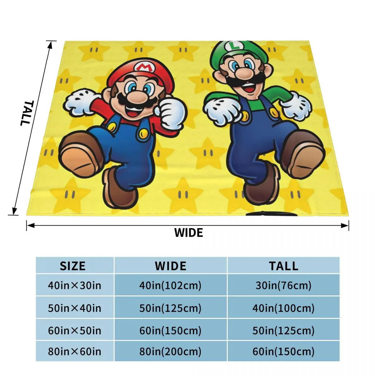 Cartoon M-Marioes-Bros Blankets Flannel Decoration Breathable Lightweight Thin Throw Blanket for Bedding Car Bedspread