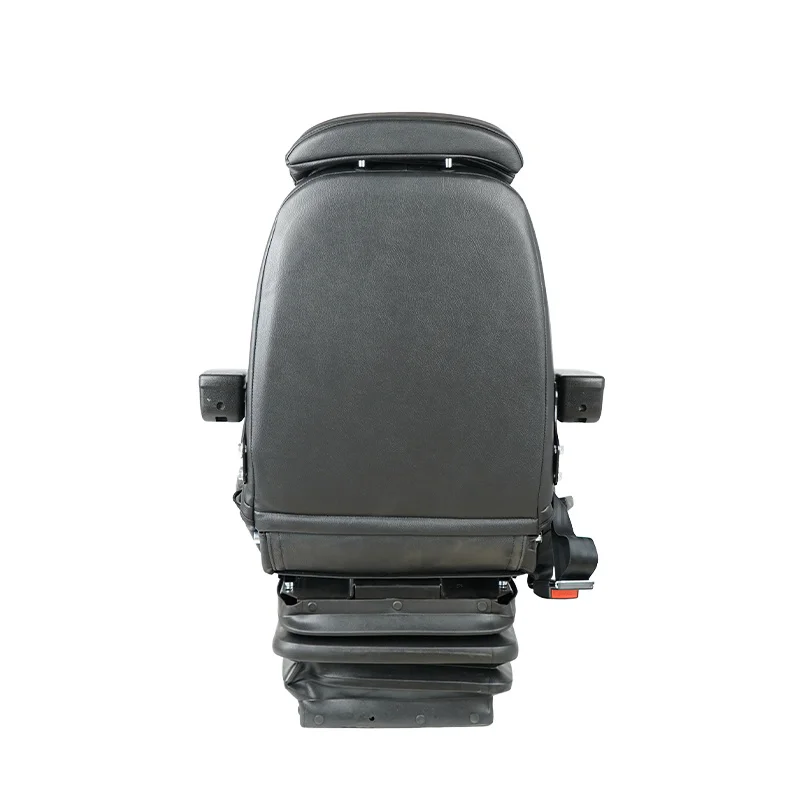 Black Universal Forklift Construction Agricultural Industrial Luxury Seat Comfortable New Armrest Headrest Suspension Machinery