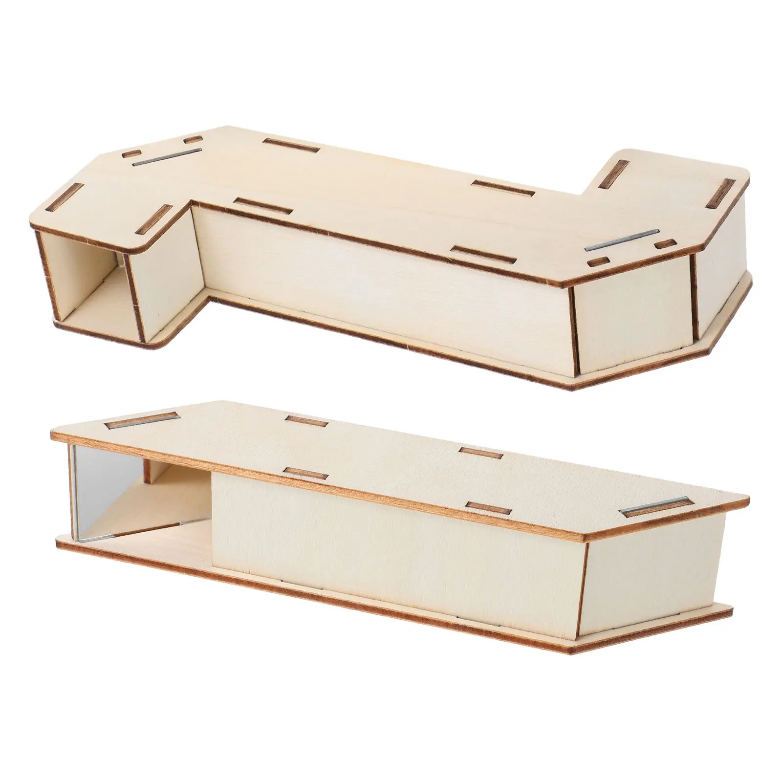 2 conjuntos de kit de experimentos científicos periscópio infantil, ferramentas de aprendizagem interativas para crianças, escola em casa, exploração ao ar livre