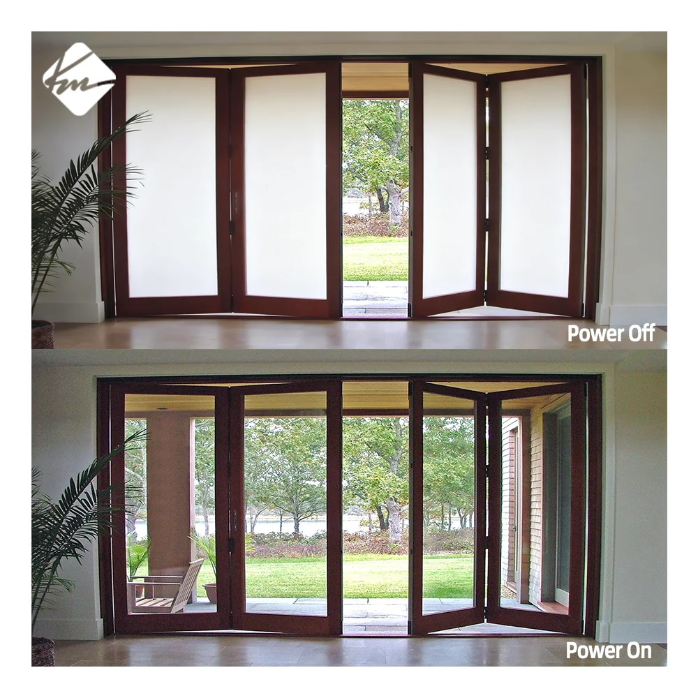 AIROW Electronic PDLC Smart Film Self Adhesive Privacy Tint for Irregular Window Decoration