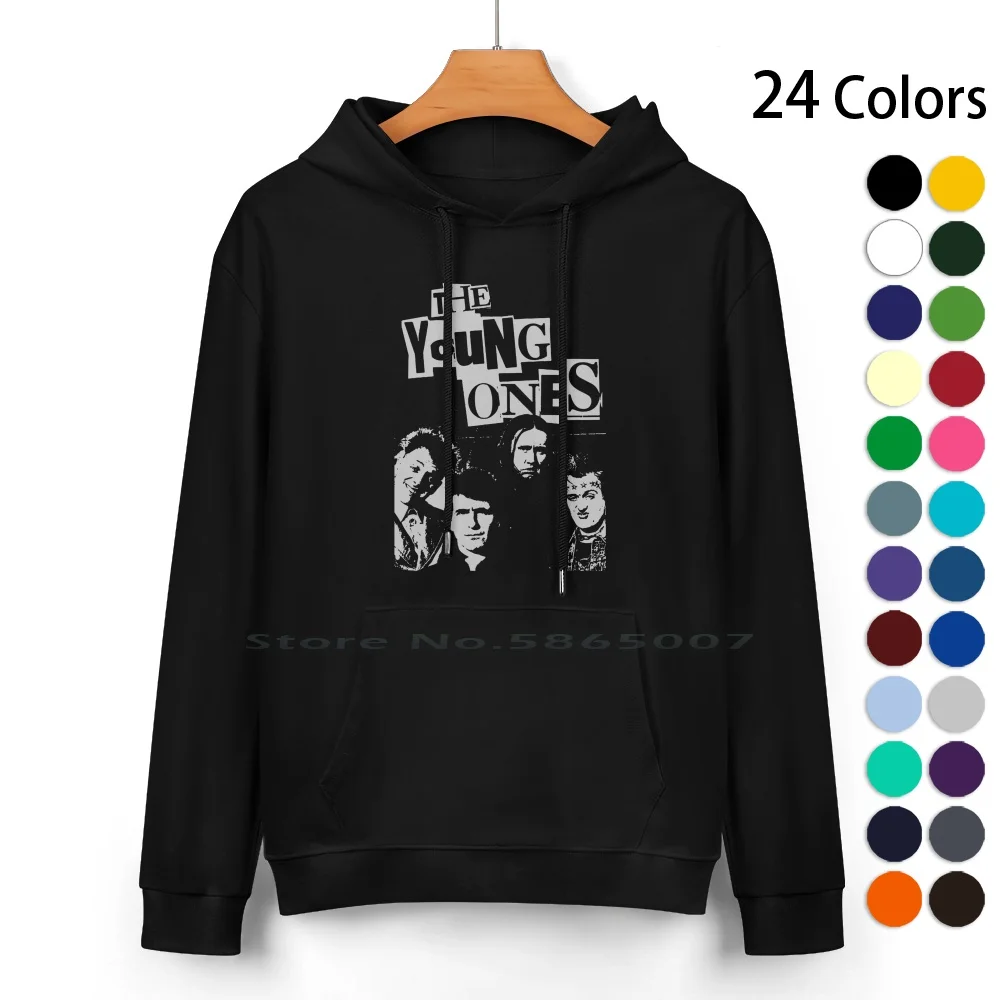 The Young Ones Pure Cotton Hoodie Sweater 24 Colors Comedy 80s The Young Ones Only Fools And Horses Drop Dead Fred Rik Mayall