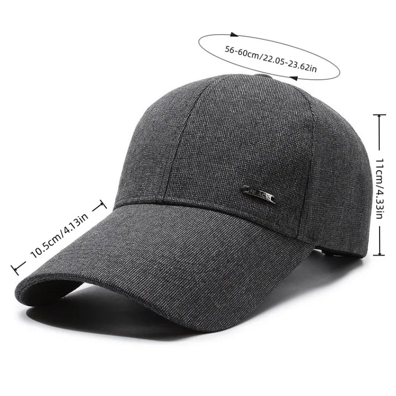 Extended brim baseball cap, men's and women's outdoor sun hat, sun protection hat, fishing hat