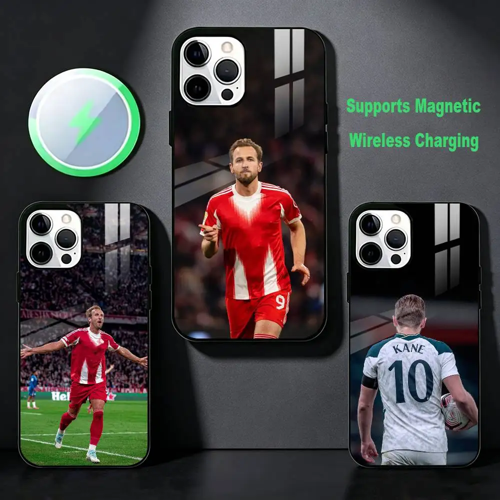 England H-Harry K-Kane 9 Phone Case For iPhone 17,16,15,14,13,12,Plus,Pro,Max for Magsafe Magnetic Wireless Charging