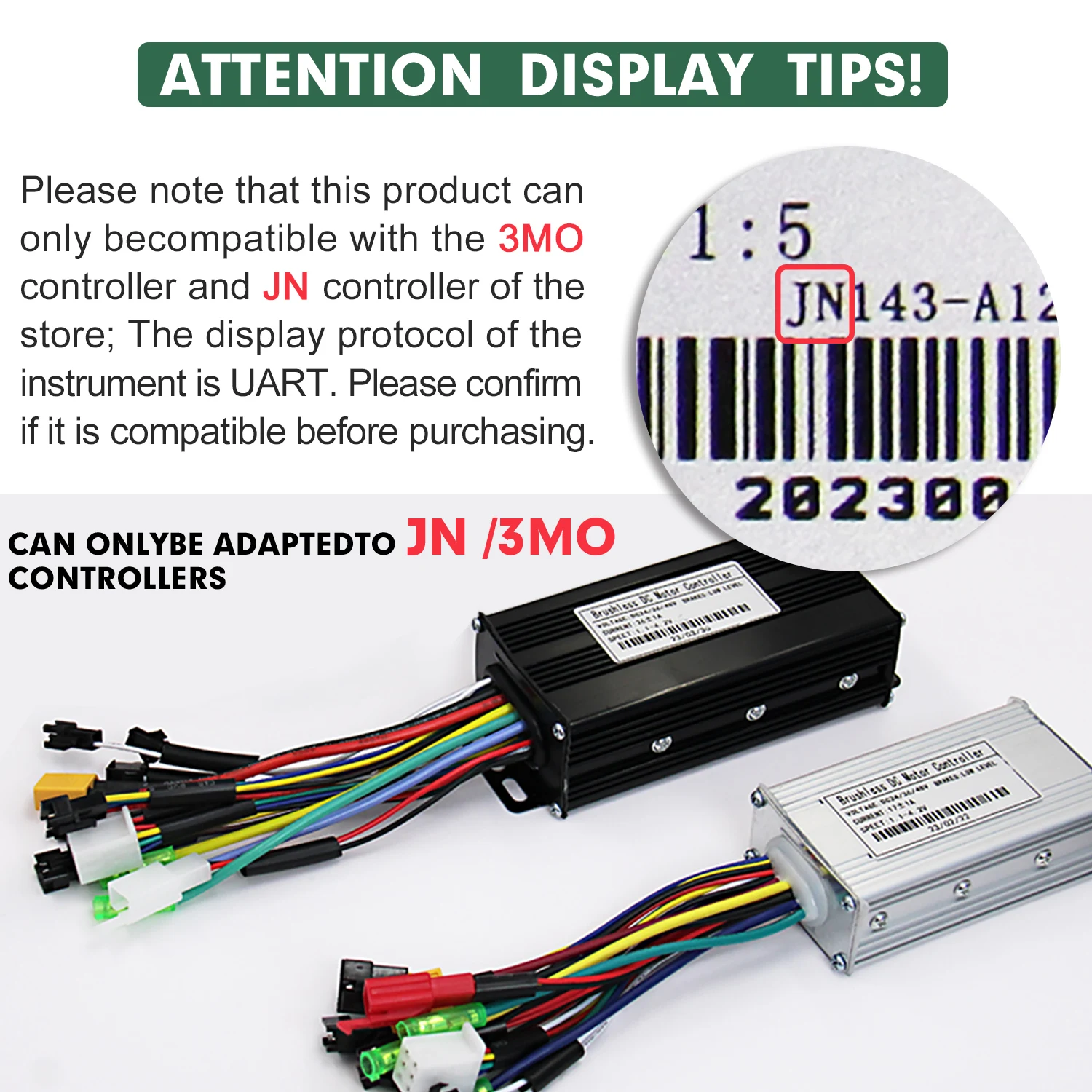 24V 36V 48V E-Bike LCD-S866 Color Display Control Panel 5+2Pin SM Plug for UART Communication Protocol E-Scooter E-Bicycle Parts view 6