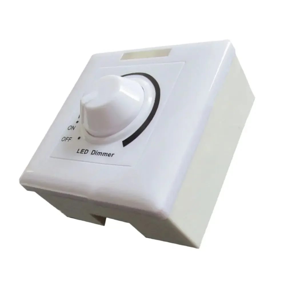 Interior Integration LED Dimmer Switch Adjust Brightness Effortlessly Led Dimmer For Commercial Use For Home Lighting