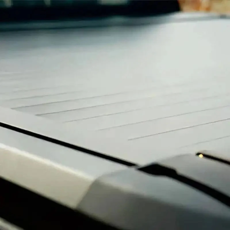 High Quality Manual Operated Aluminum Retractable Roller Lid Tonneau Cover Pickup Truck Bed Exterior Parts