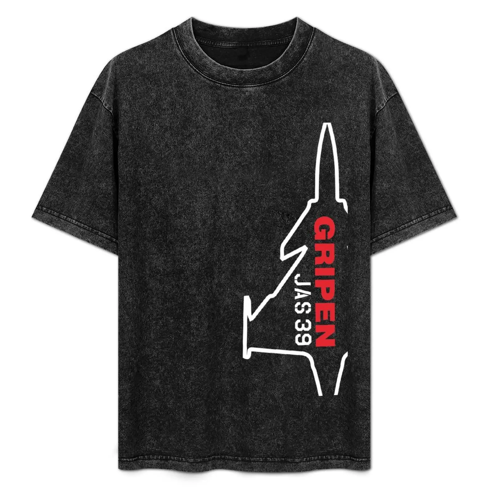 

GRIPEN JAS-39 T-Shirt Art Pattern Printed Casual Top