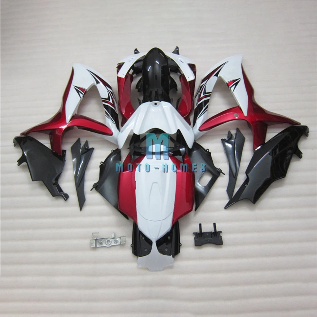 Customize Fairing Set for SUZUKI K8 GSXR600 GSXR750 2008-2010 GSX-R600 750 08 10 100% Injection Mold Rebuilding Bike Red White