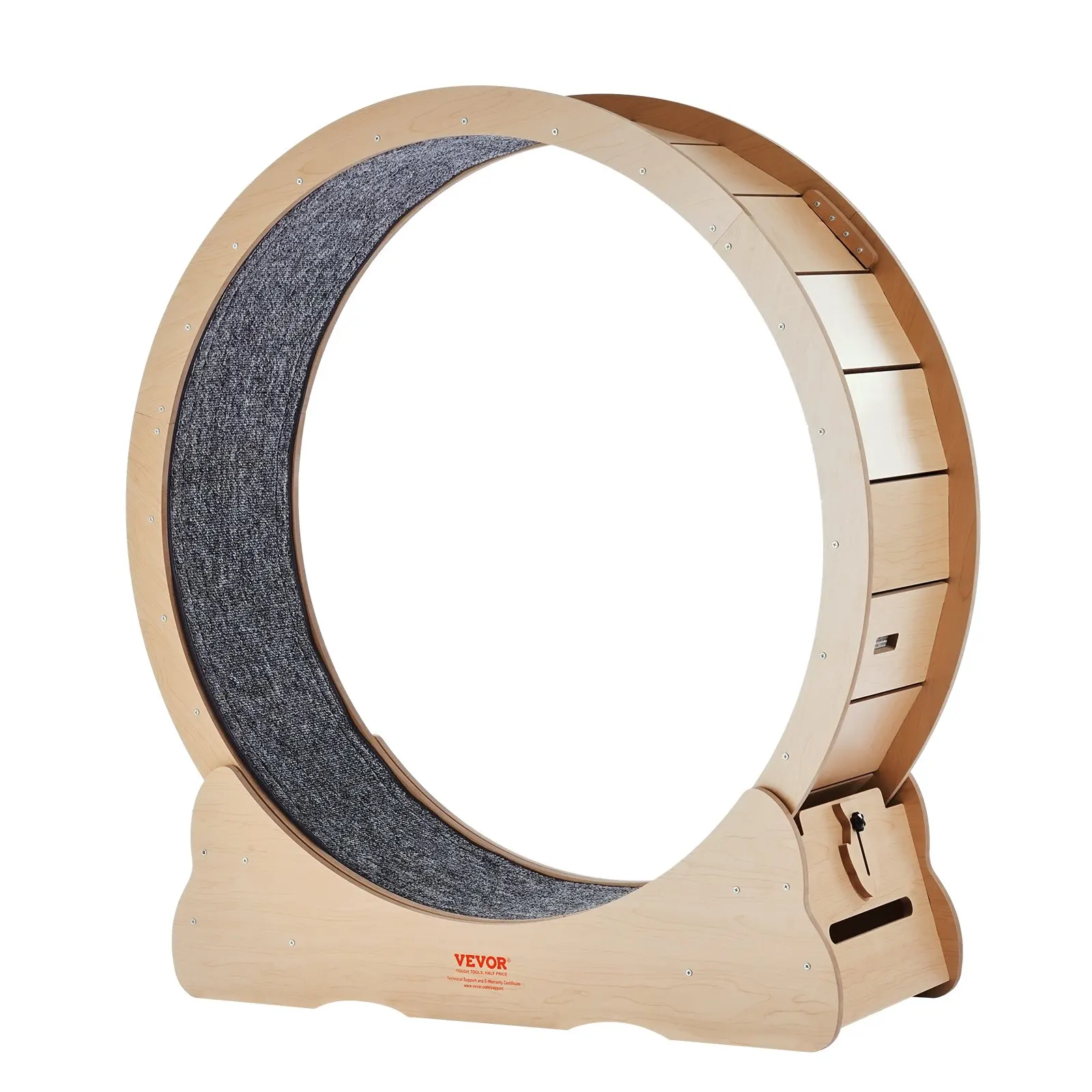 

Беговое колесо для кошек 43,3 дюйма, большое колесо-тренажер для домашних кошек, желтое