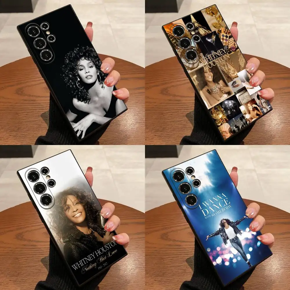 

W-Whitney H-Houston Wanna Dance Somebody Phone Case For Samsung S25,S24,S21,S22,S23,S30,Ultra,S20,Plus,Fe,Lite,5G Black Box
