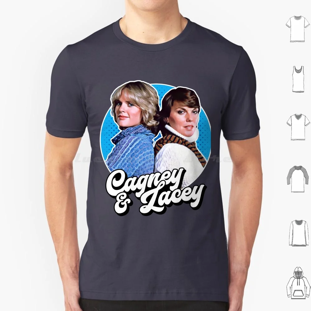Retro Cagney & Lacey Tribute T Shirt 6xl Cotton Cool Tee 80s 80s Tv 80s Tv Show Cops Feminism Feminist Law Enforcement Police