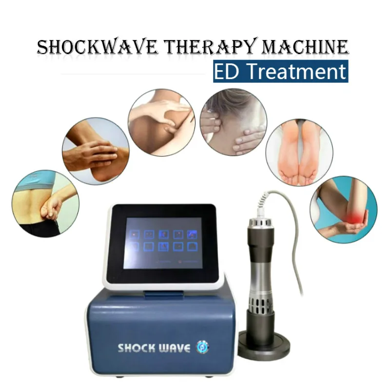 High Quality Shock Wave Machine Shockwave Therapy Equipment For Whole Body Pain Painfor Erectile Dysfunction Ed Treatments