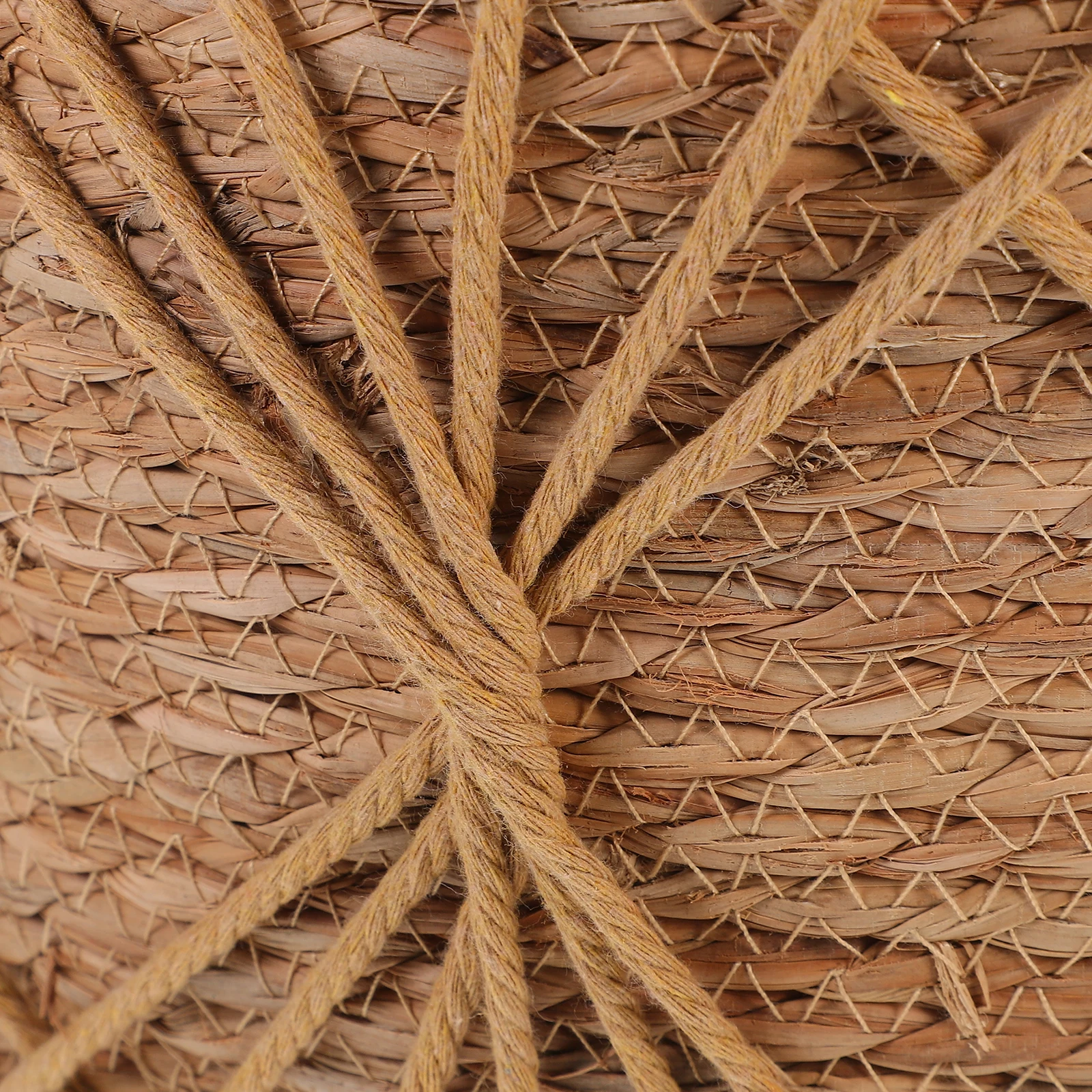 

Straw Woven Basket Decorative Planter Plant Pot Cover Multipurpose Flower Storage Basket Indoor Woven Flower Planter