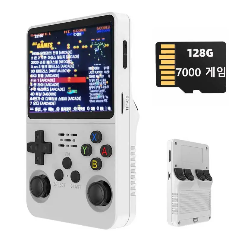 日英1GBRam 128G FREE R36S レトロ202601Arkos ARKOS 100% Original R36S Retro Handheld Game Console 3.5'' IPS