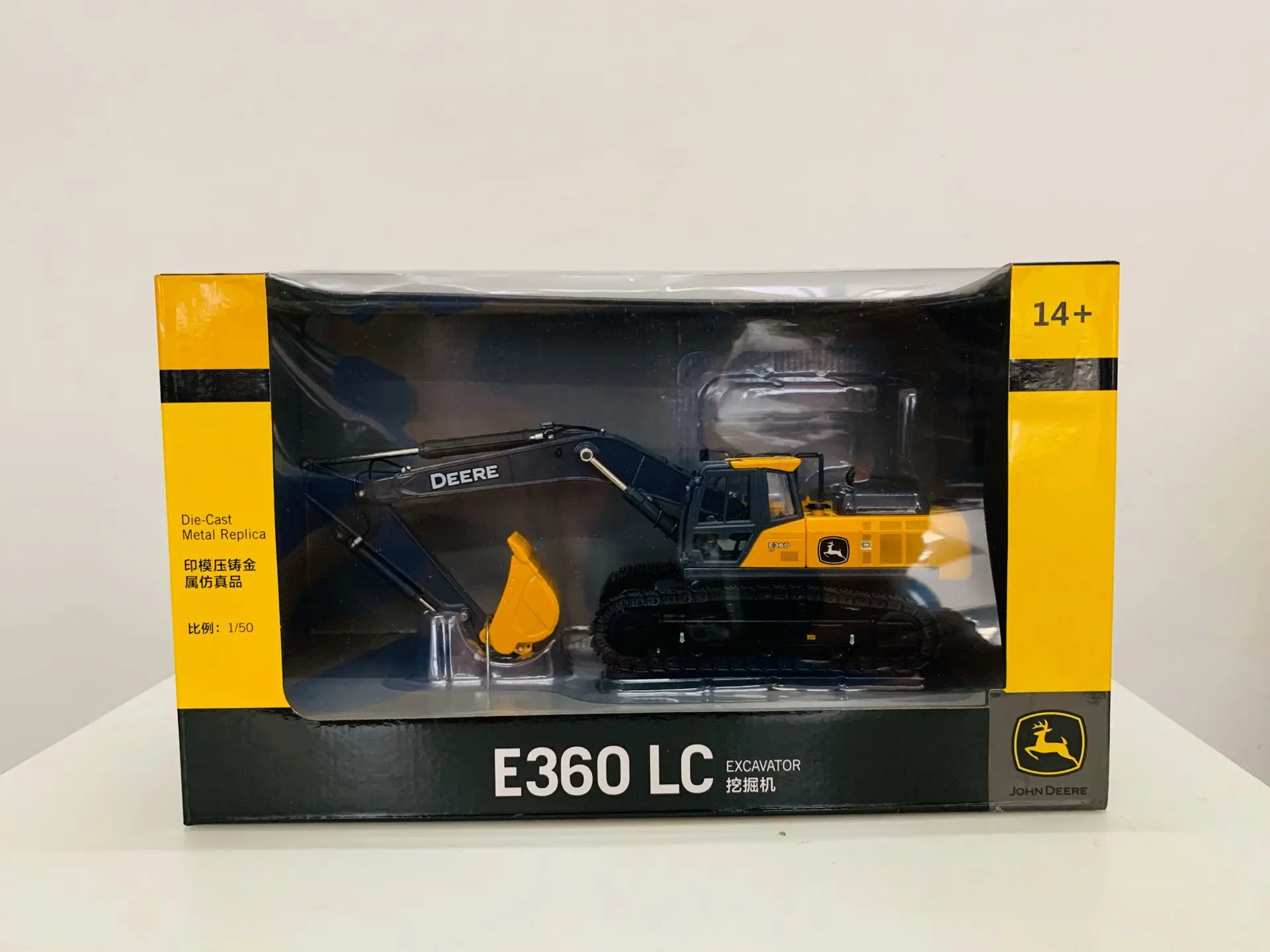 E360 LC Excavator Metal Tracks 1:50 Scale DieCast Model New in Box