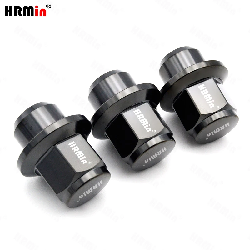 

Титановая колесная гайка HRMin Gr5 Плоская шайба M12x1,5x40 мм M14x1,5x40 мм для Jaguar Land-Rover Toyota и т. д.