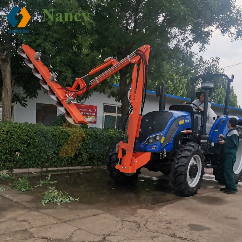 Tractor Mounted Hedge Cutter Hedge Trimmer Tractor Hedge Cutter Branches Trimming Machine Pruner Machine Tree Trimmer