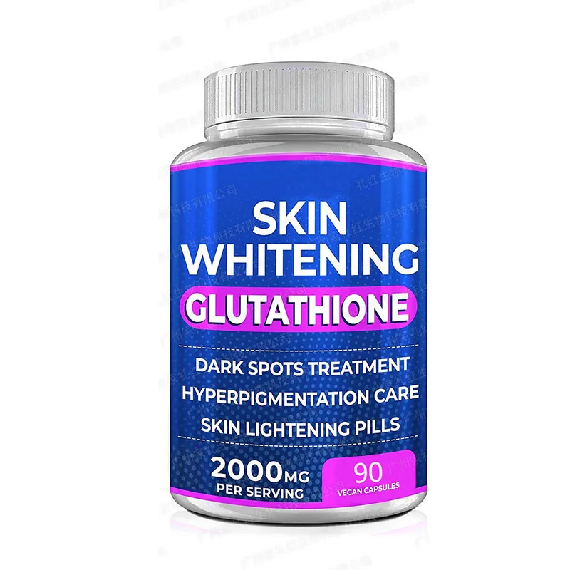 90 Glutathione Whitening Capsules Dietary capsules that change the maintenance of skin condition and shape antioxidants