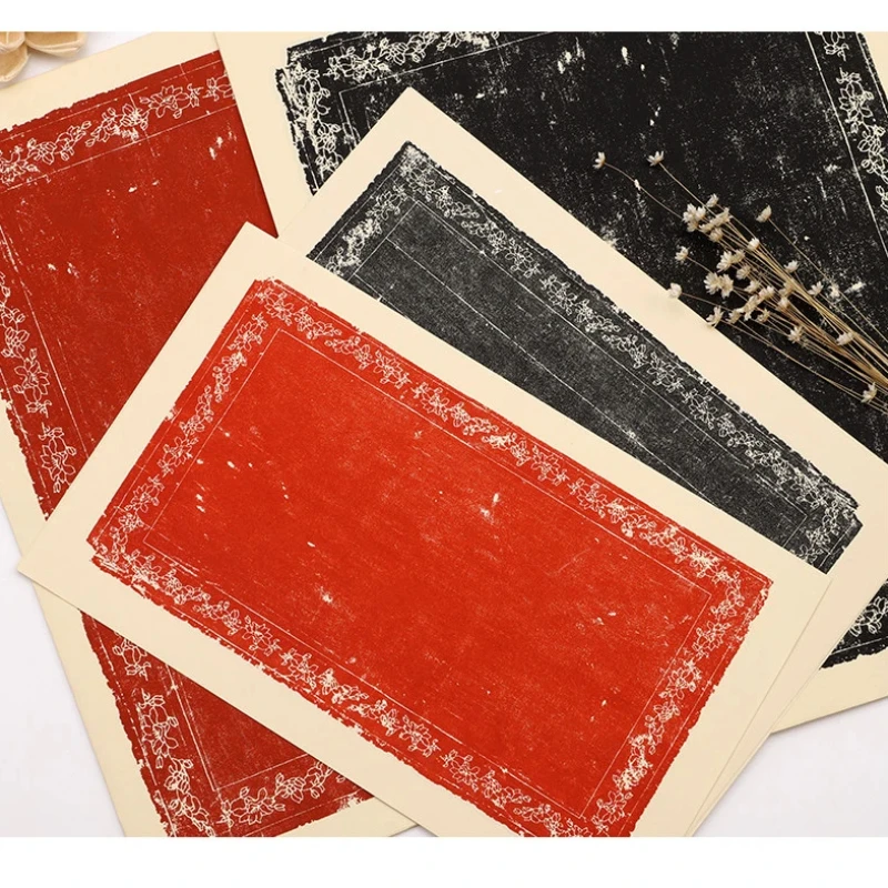 Half Ripe Xuan Paper Chinese Rice Paper for Beginner Calligraphy Regular Script Small Freehand Ink Painting Practice Art Supply