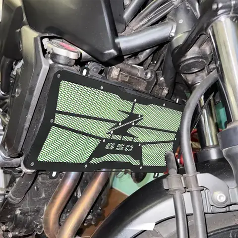 Motorcycle Radiator Grille Guard Cover Protection For KAWASAKI Ninja 650 Tourer Z 650 Urban Performance Z650RS Z650 2017~2025
