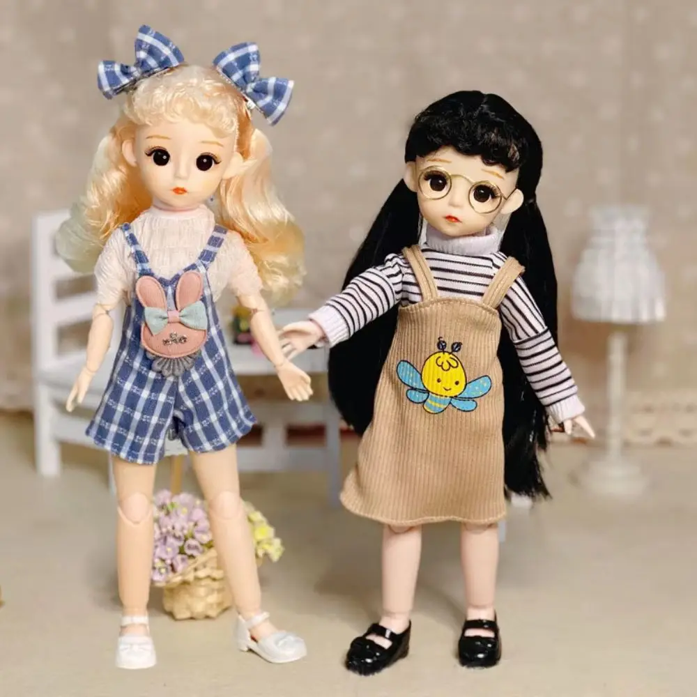 

1/6 SD 30cm Bjd Doll with Clothes Attractive Eyes High Heel Princess Dress Up BJD Dolls Anime Elegant