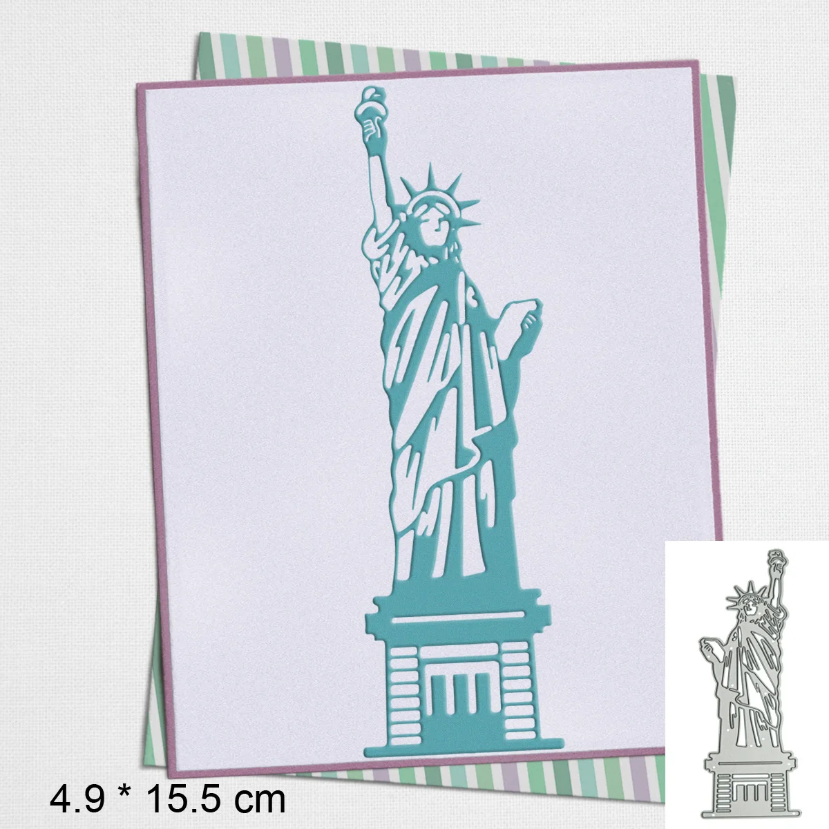 Metal Cutting Die Landmark Windmill Tower Opera House Press Punch Cut Stencil Travel Postcard Album Decorating Clipart Supply