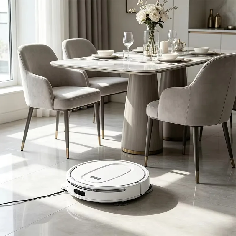 Household Battery Automatic Cleaning Dust Collector Mopping Home Robot Vacuum Cleaner