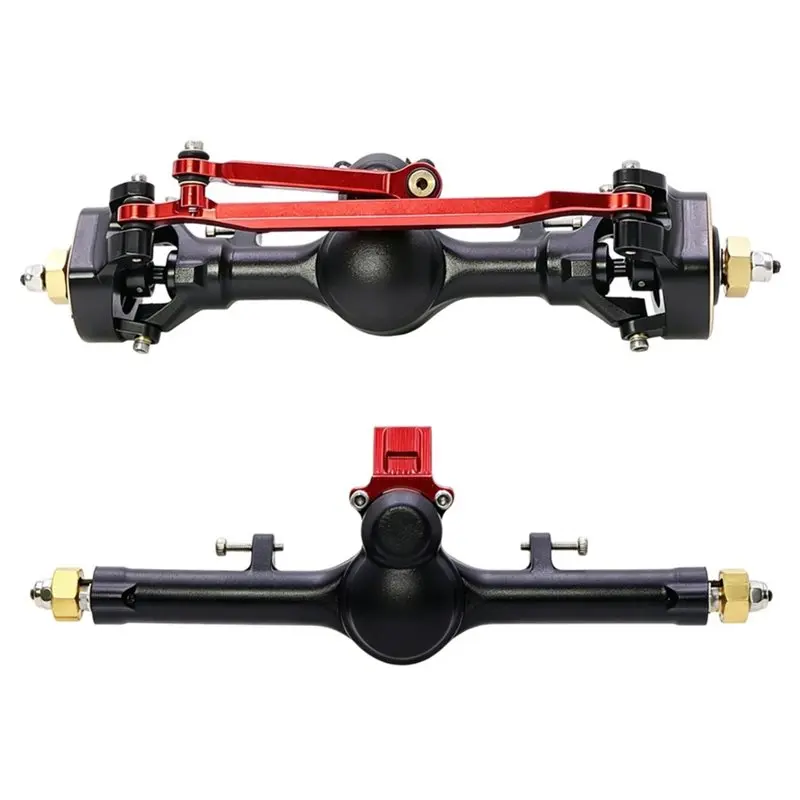 B05C-RC Car Front Rear Axles Kit For 1/24 Axial SCX24 RC Car Upgrade Part RC Car Accessories