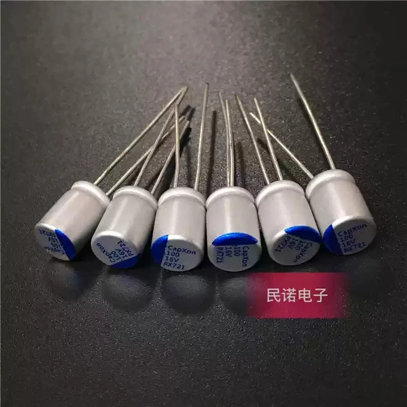 New solid-state capacitor 16V 100UF 16V100UF volume 6X9 computer motherboard display dedicated