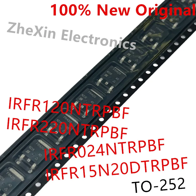 10PCS/Lot  IRFR120NTRPBF  FR120N 、IRFR220NTRPBF  FR220N 、IRFR024NTRPBF  FR024N 、IRFR15N20DTRPBF  FR15N20D   Power transistor MOS