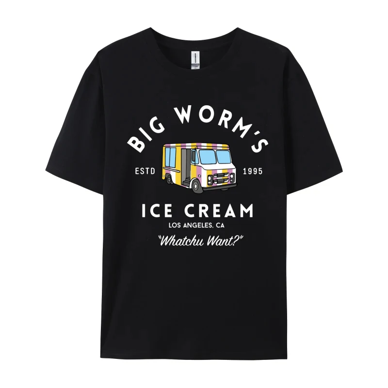 

The Sweetest Memories Street T-Shirt Big Worm's Ice Cream Truck Mens T Shirts New Coming Tops & Tees Funny Print Tshirts